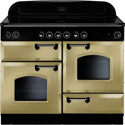 Rangemaster Classic 110 Ceramic - 68280 Electric Range Cooker in Cream with Chrome Trim Rangemaster Classic 110 Ceramic - 68280 Electric Range Cooker in Cream with Chrome Trim